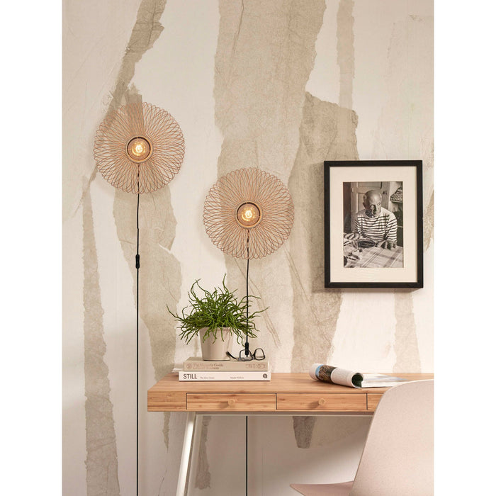 GOOD&MOJO Wandlamp Cango - Bamboe - Ø40cm