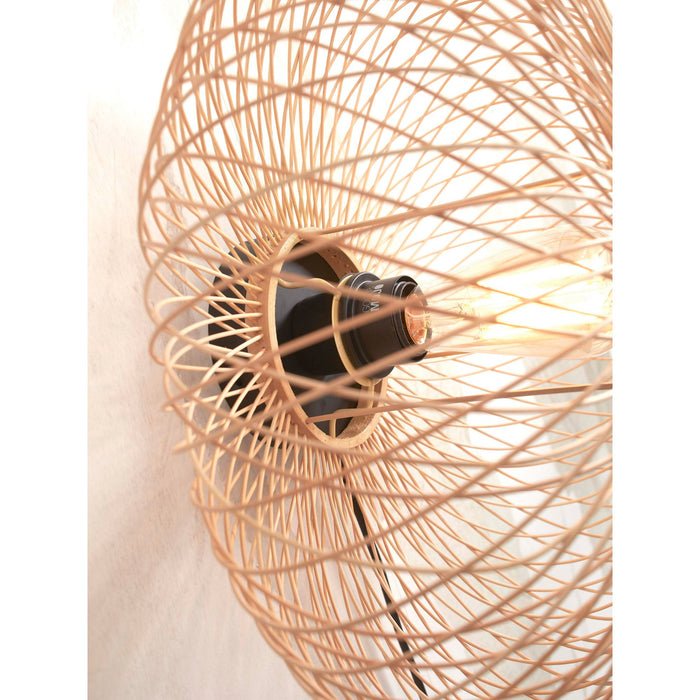 GOOD&MOJO Wandlamp Cango - Bamboe - Ø40cm