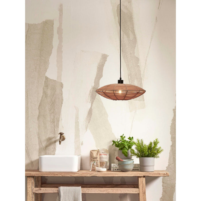 GOOD&MOJO Hanglamp Tanami - Rotan - Ø40cm