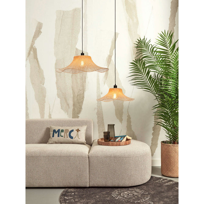 GOOD&MOJO Hanglamp Ibiza - Bamboe - 50x50x15cm