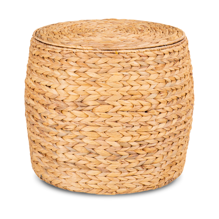 Artichok Pleun Ronde Bijzettafel met Opbergruimte - Bruin