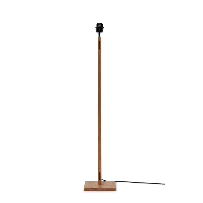 GOOD&MOJO Vloerlamp Java - Bamboe|Zwart - Ø32cm