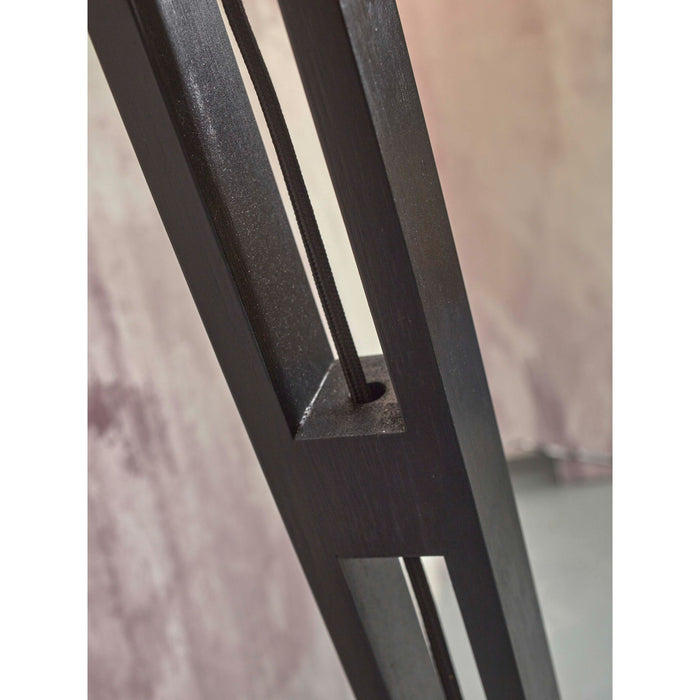 GOOD&MOJO Vloerlamp Java - Bamboe Zwart - 175x50x207cm