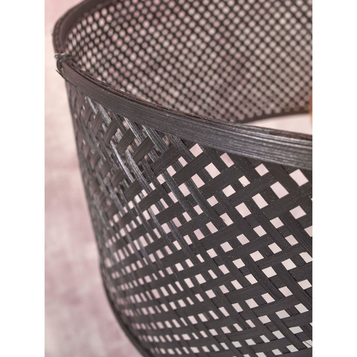 GOOD&MOJO Vloerlamp Java - Bamboe Zwart - 175x50x207cm