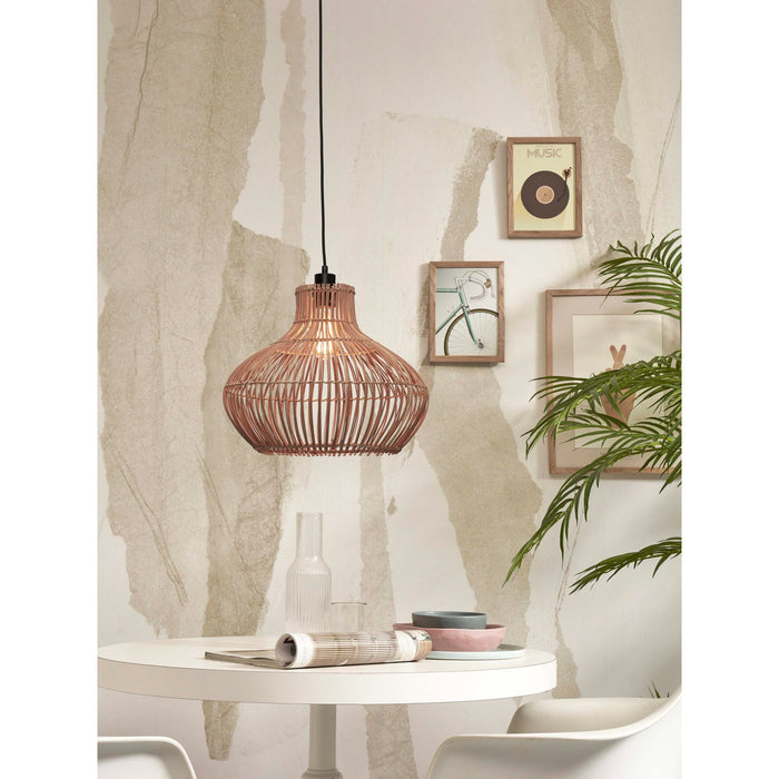 GOOD&MOJO Hanglamp Kalahari - Rotan - Ø42cm