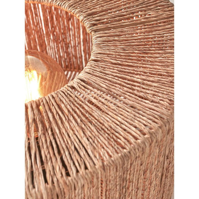 GOOD&MOJO Vloerlamp Iguazu - Bamboe|Jute - Ø30x126cm
