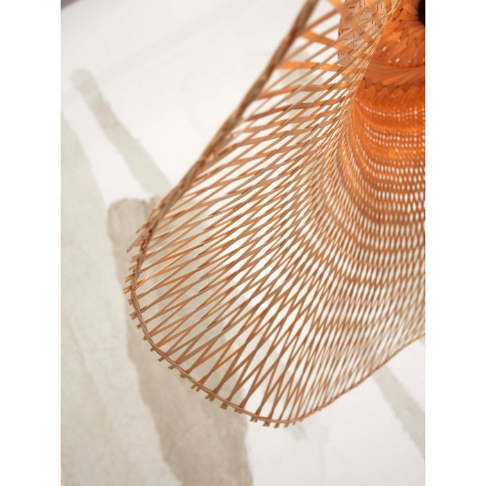 GOOD&MOJO Plafonniere Ibiza - Bamboe - 65x65x20cm