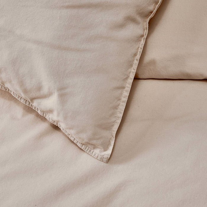 by fonQ Fresh Dekbedovertrek 240 x 200/220 cm - Dusty Sand