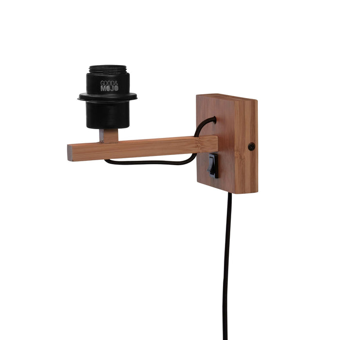 GOOD&MOJO Wandlamp Tanami - Rotan - Ø25cm