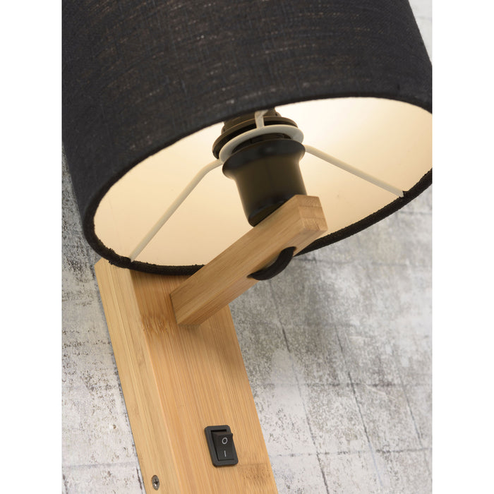 GOOD&MOJO Wandlamp Andes - Bamboe|Naturel - 19x24x36cm