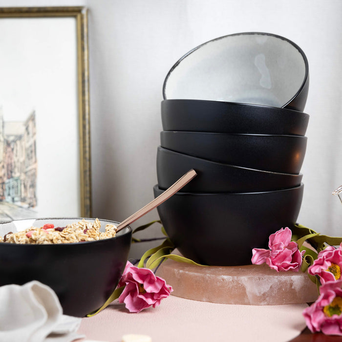 Cookinglife Soepkommen | Kommen Nola Warm Grey ø 14 cm - 6 stuks