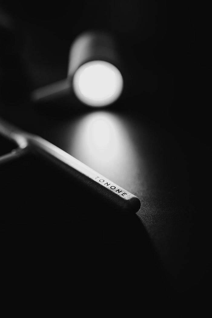 One Knob wandlamp LED oplaadbaar Smokey Black