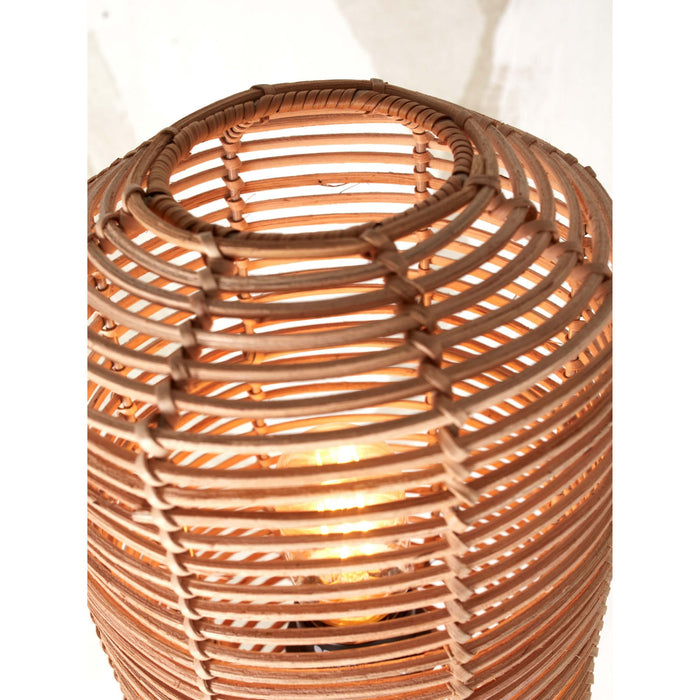 GOOD&MOJO Wandlamp Tanami - Rotan - Ø18cm