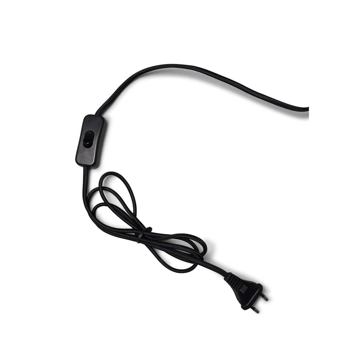 GOOD&MOJO Wandlamp Bhutan - Bamboe|Zwart - 24x12x21cm