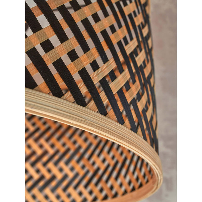 GOOD&MOJO Vloerlamp Java - Bamboe|Zwart - 58x32x150cm