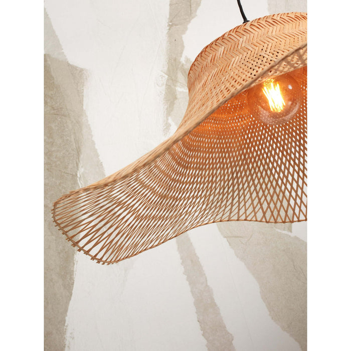 GOOD&MOJO Vloerlamp Ibiza - Bamboe - 83x65x176cm