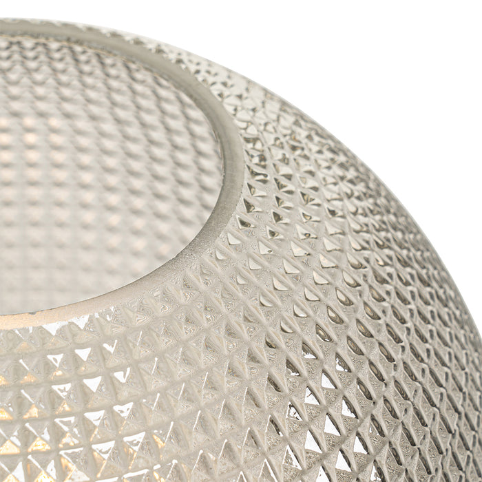 QAZQA Design tafellamp zwart met smoke glas - Chico