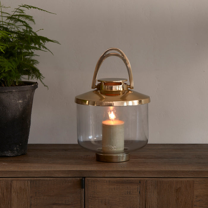 Riviera Maison Lantaarn, Windlicht - Église d'Auteuil - Goud