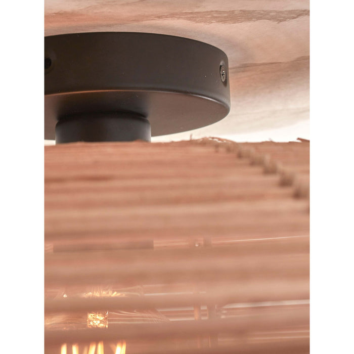 GOOD&MOJO Plafonniere Tanami - Rotan - Ø55cm