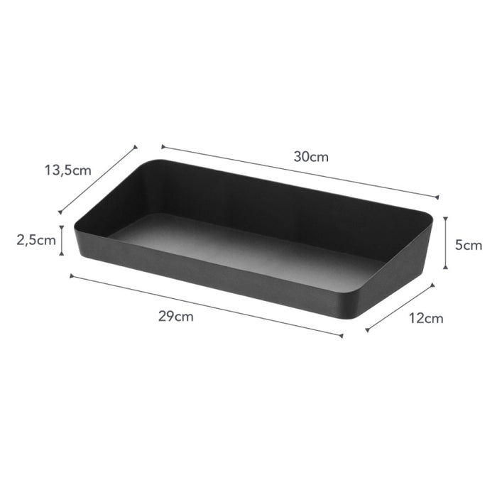 Yamazaki Amenity Tray - Breed - Tower - Zwart
