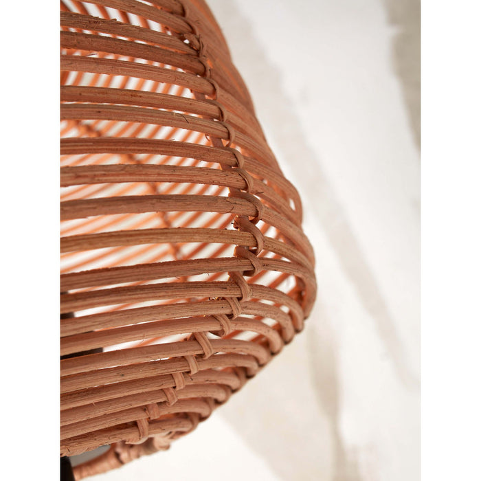 GOOD&MOJO Vloerlamp Tanami - Bamboe|Rotan - Ø25cm