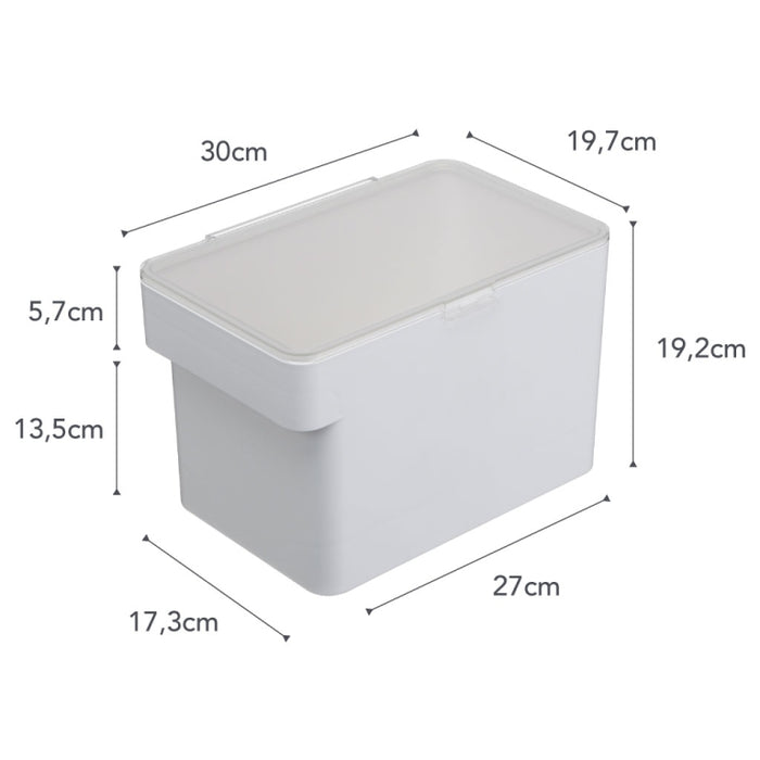 Yamazaki Huisdier Voedselcontainer - Tower - Wit