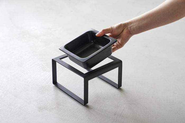 Yamazaki Voerbak Kat | Hond - Enkel - Tower - Wit