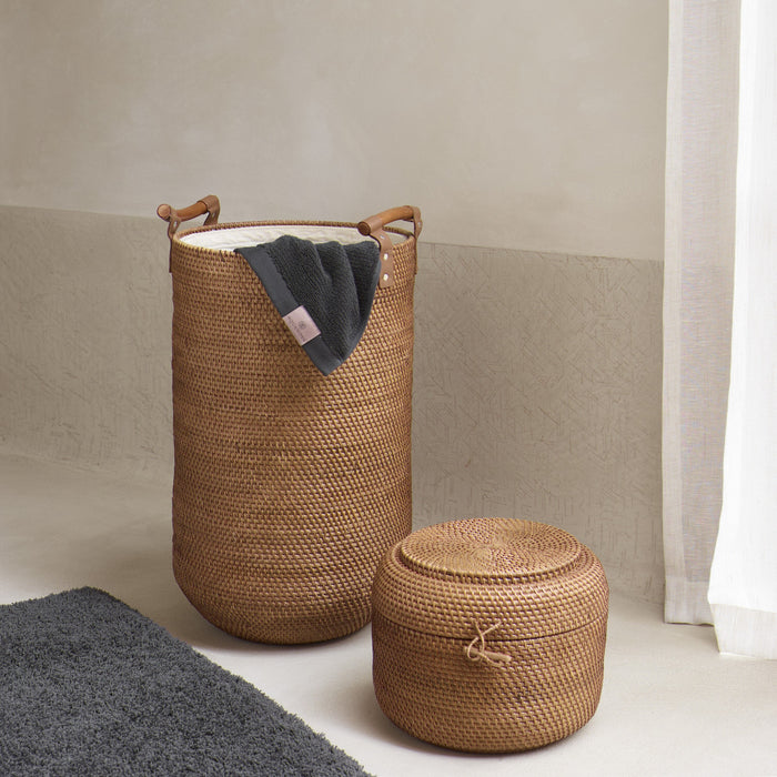 Aquanova Cino Opbergmand Ø 30 cm - Bruin