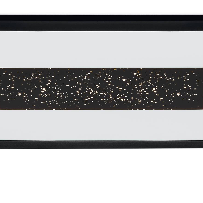 EGLO Marmorata Plafondlamp - LED - 59,5 cm - Zwart|Wit