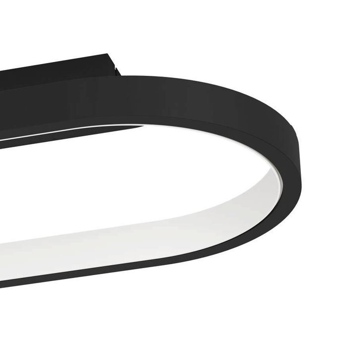 EGLO Codriales Plafondlamp - LED - 79 cm - Zwart|Wit