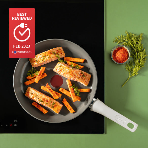 Tefal Renew ON Keramische Koekenpannenset Ø 24 + 28 cm