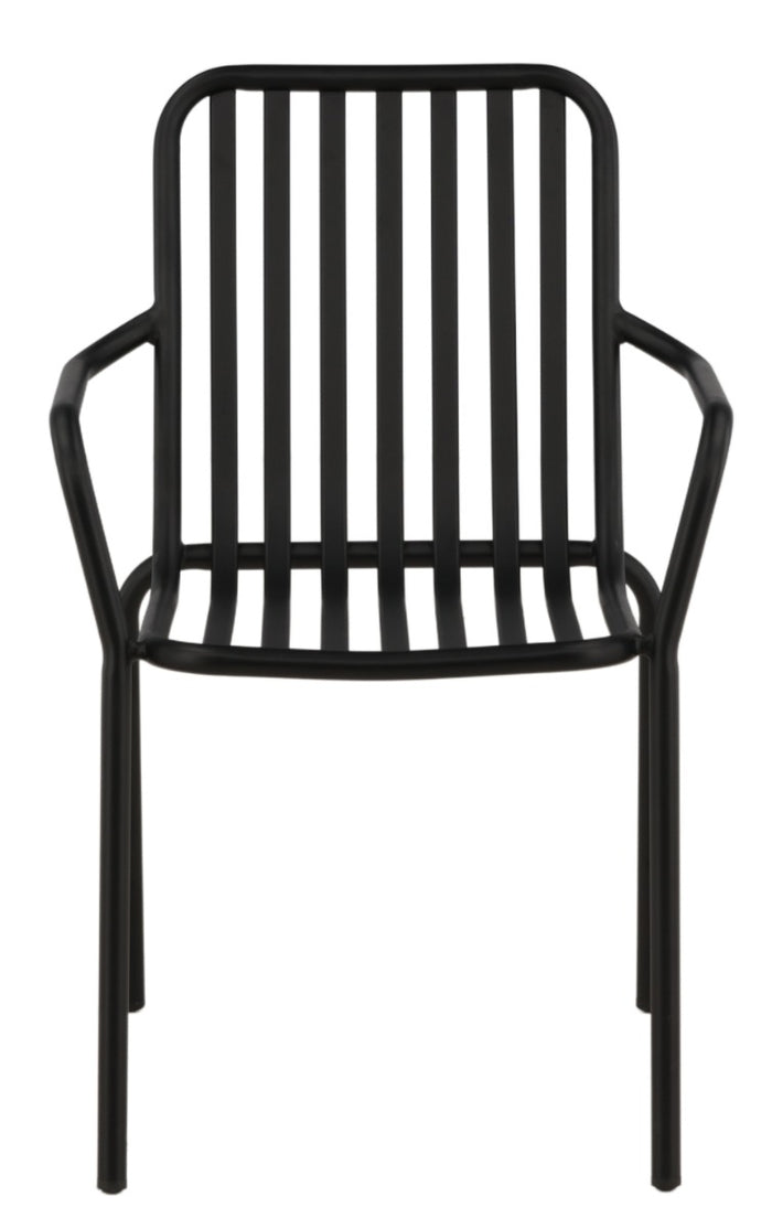 24Designs Riccardo Stoel - Set Van 2 - Zwart Aluminium