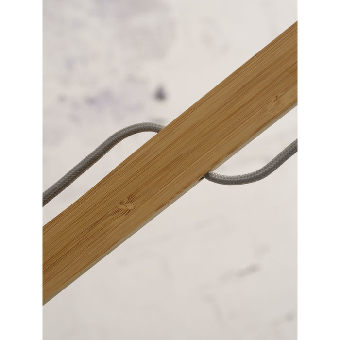GOOD&MOJO Vloerlamp Montblanc - Bamboe|Taupe - 175x60x207cm