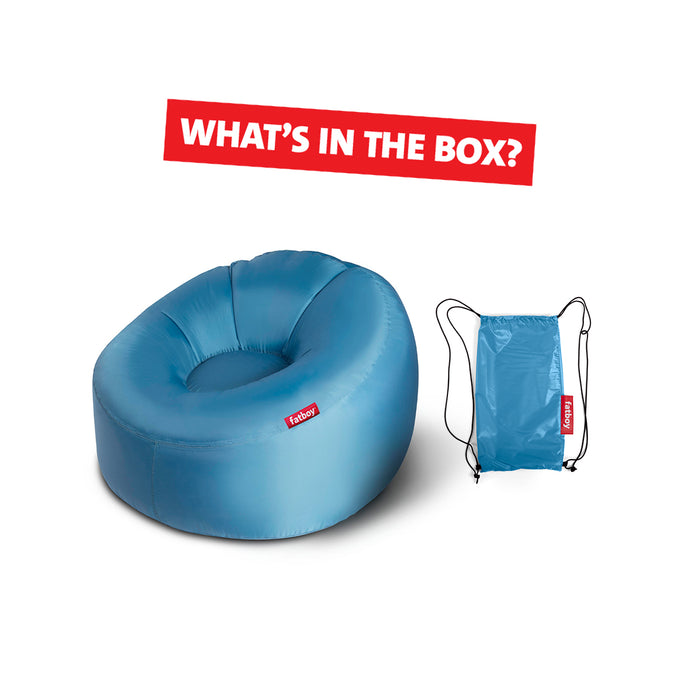 Fatboy Air lounger - Luchtzak - Oplaasbare Zitzak Lamzac O - Blauw