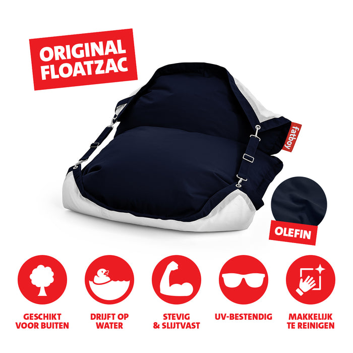 Fatboy Floatzac Drijvende Water Zitzak - 180h x 134b cm - Blauw