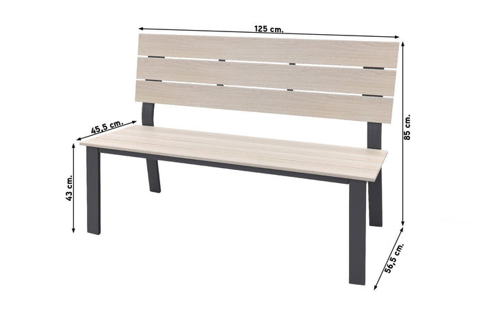 Garden Impressions Jondal tuinbank 2-zits