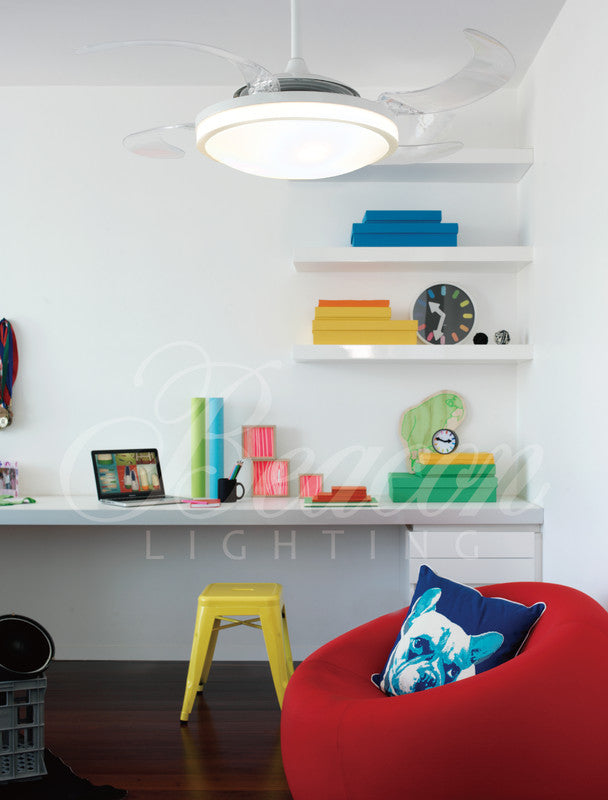 Fanaway Plafondventilator Fanaway Evo 1 Wit Led Ø 122cm