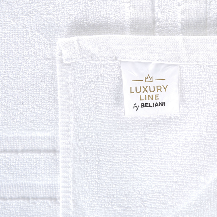 Beliani - MITIARO - Handdoek set van 9 - Wit - Katoen