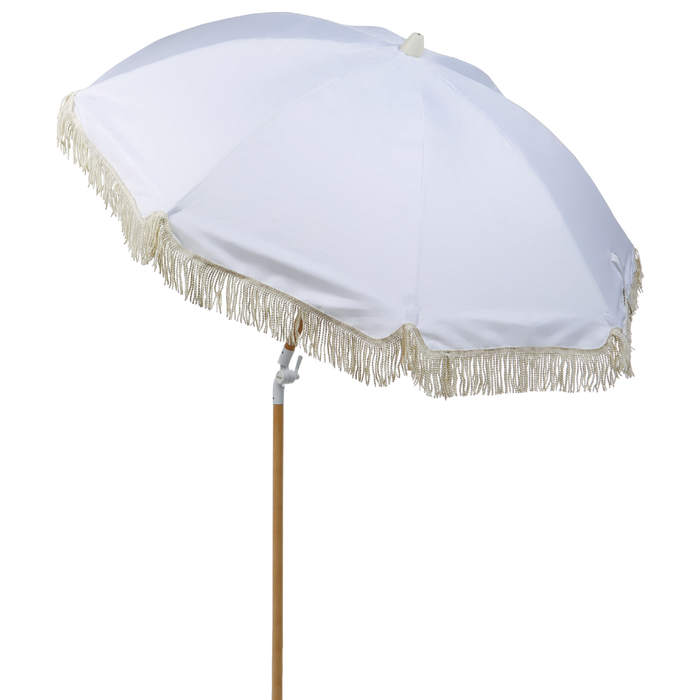 Beliani - MONDELLO - Parasol - Wit - Polyester