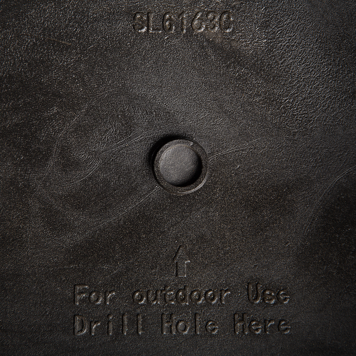 Beliani - DELOS - Bloempot set van 2 - Grijs - 49 cm - Stenenmix