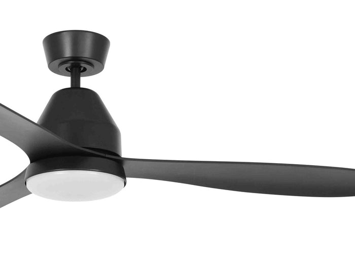 Lucci Air Plafondventilator Whitehaven Zwart incl. LED Ø 142cm