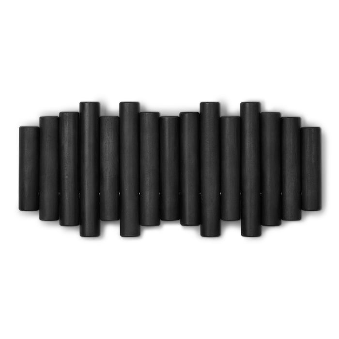 Umbra Picket Rail Hook Wandkapstok B 38 cm - Zwart