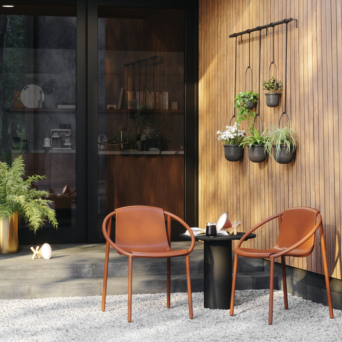 Umbra Triflora Hangende Bloempotten - Set van 5 - Zwart