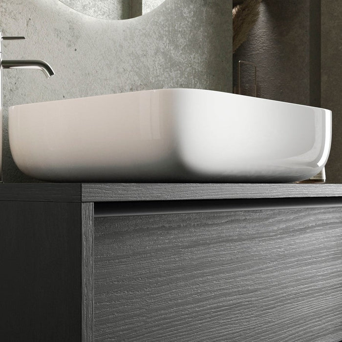 Benvenuto Design Steel 105 cm Staand Wastafel en Onderkast