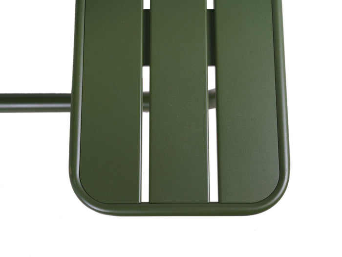 Metalen picknicktafel Max olijfgroen