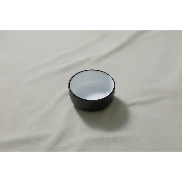 Maastricht Porselein Schaal Cosmic 11 cm 32 cl Zwart Wit Porselein 6 stuks