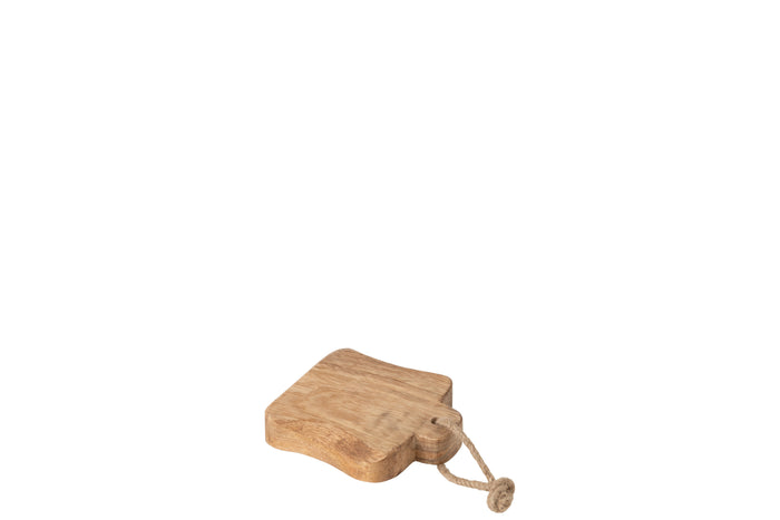 J-Line snijplank Organic - hout - naturel - mini