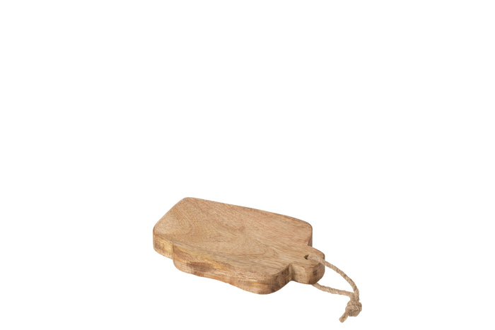 J-Line snijplank Organic Rechthoek - hout - naturel - small