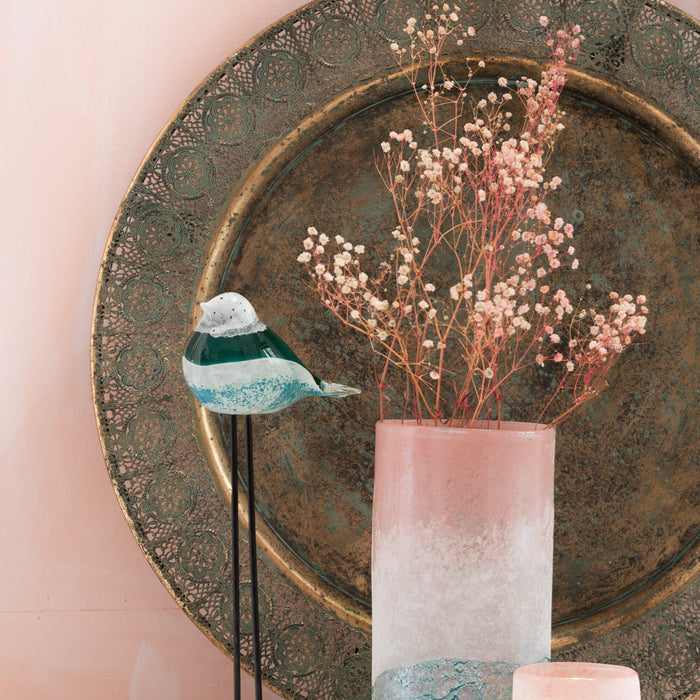 J-Line droogbloemen - Bundel Gypsophilia Gedroogd - riet - r