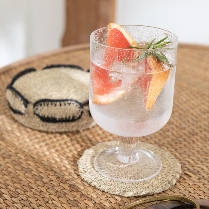 J-Line wijnglas Tommy wijnglas - glas - 6 stuks